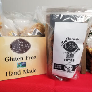 Gluten Free Pizzelle Cookie Pieces Chocolate 6 oz.